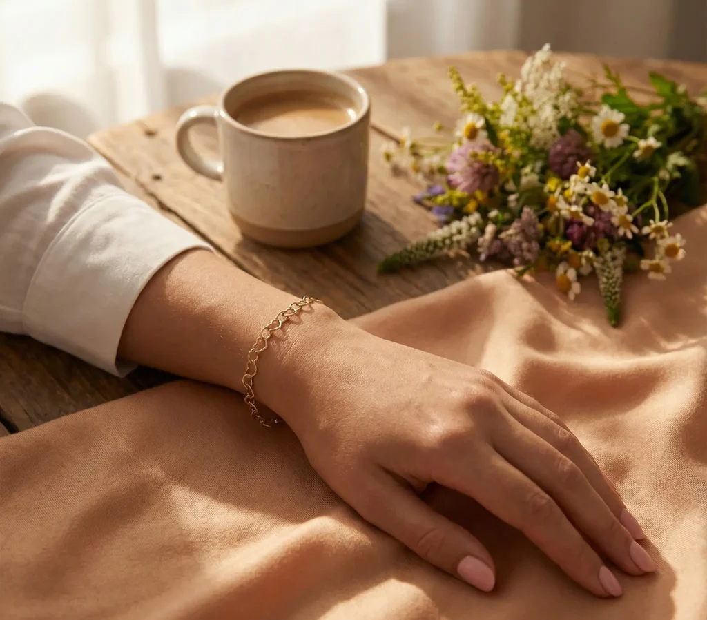 خرید دستبند طلا روز مادر از گالری طلای شیخ زر