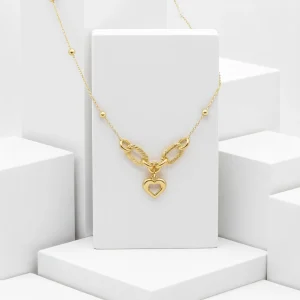 گردنبند طلا مدل گره عشق- گالری طلای شیخ زر