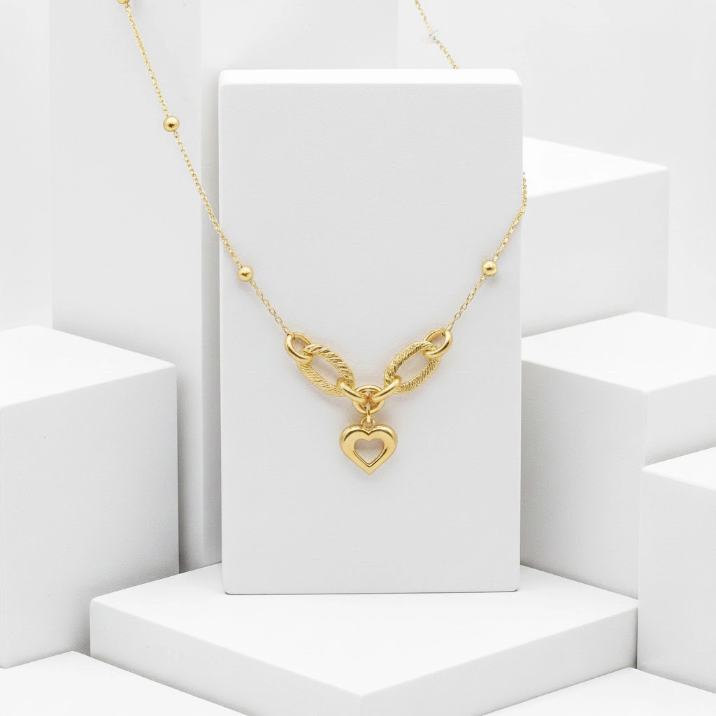 گردنبند طلا مدل گره عشق- گالری طلای شیخ زر